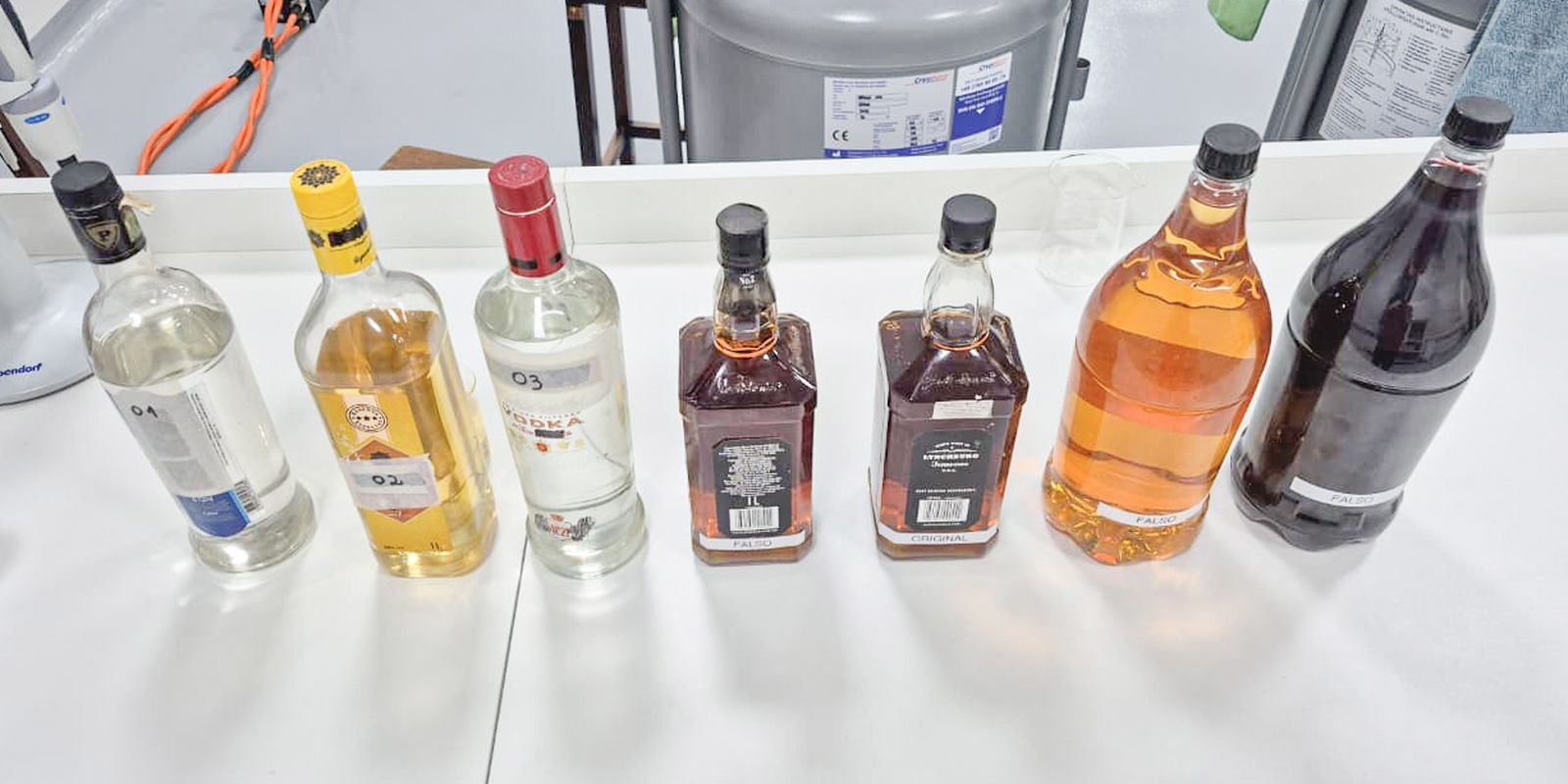 Bahia confirma sete pessoas intoxicadas por metanol