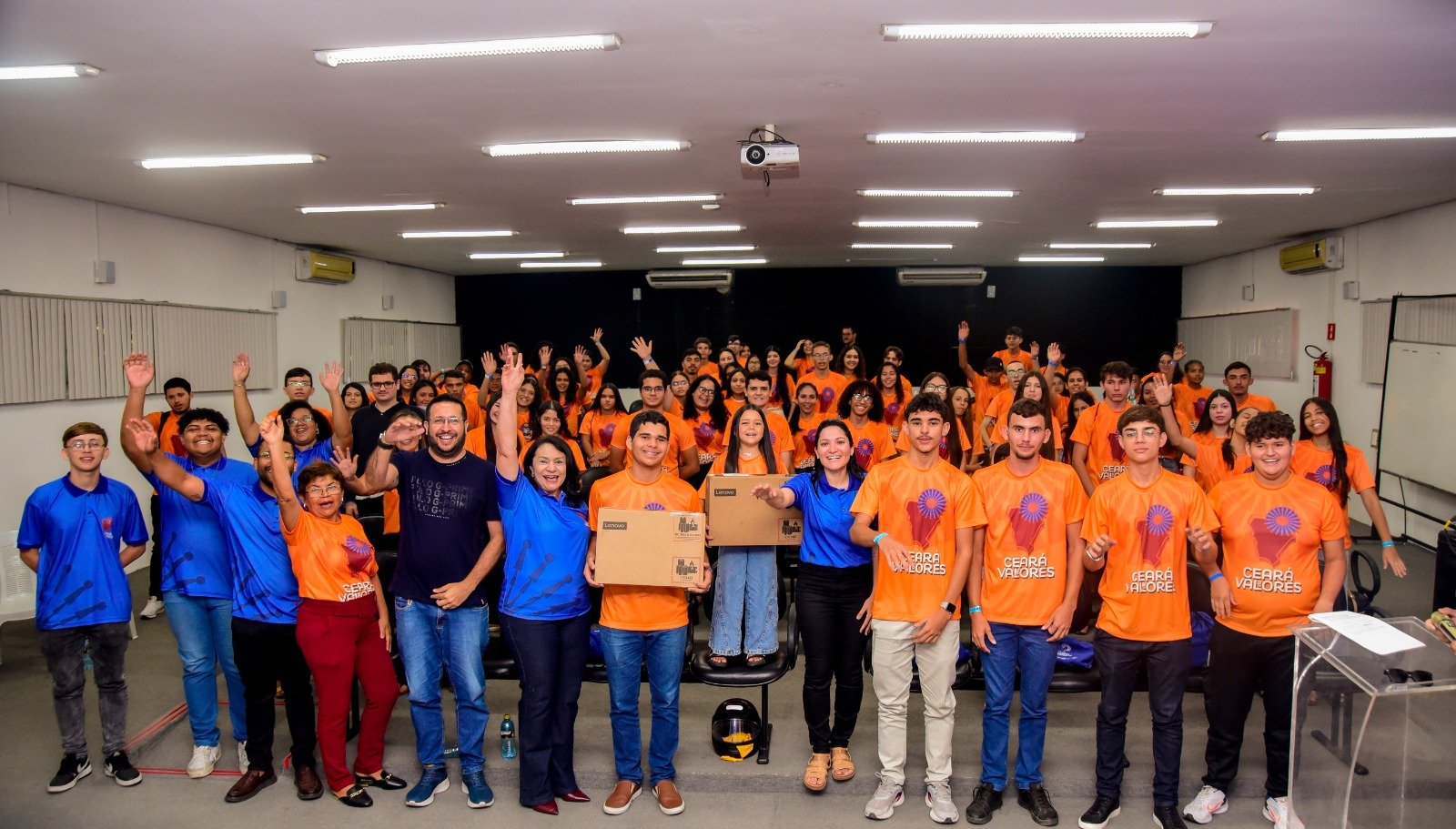 Jovens de Fortim, Canindé e Tauá participam de mais uma edição do Sábado de Valores
