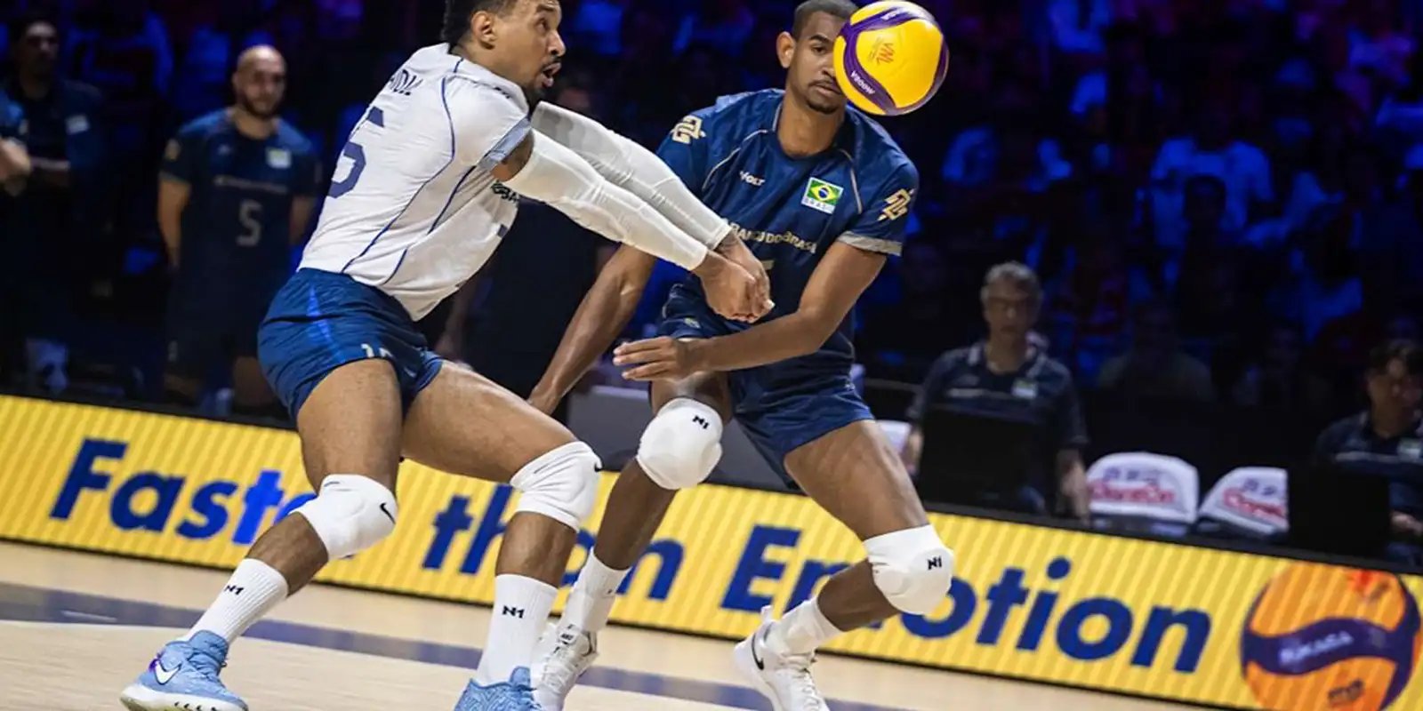 Seleção masculina perde e pode dar adeus à Liga das Nações de vôlei