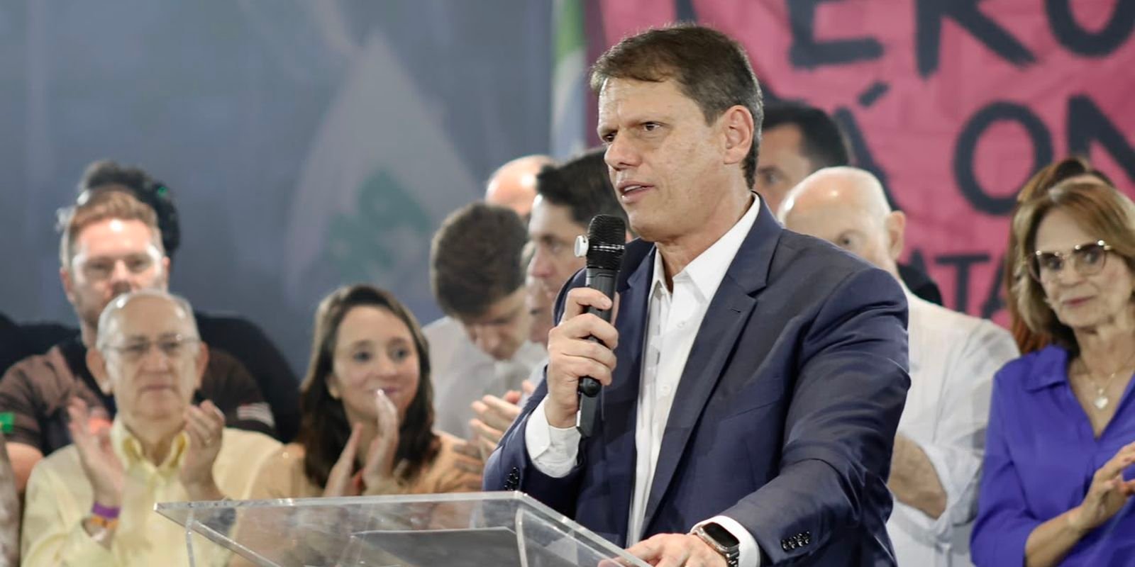 Republicanos lança candidatura de Tarcísioao governo de São Paulo