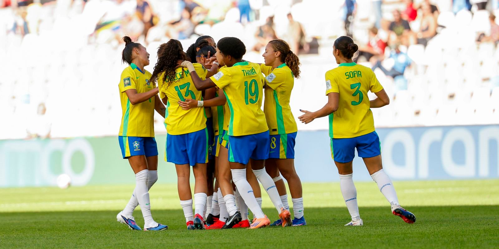 Brasil goleia Tanzânia na estreia na Copa do Mundo sub-20 feminina